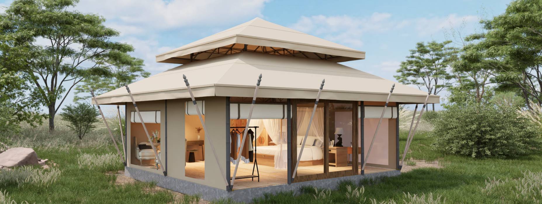 复兴区户外野奢帐篷